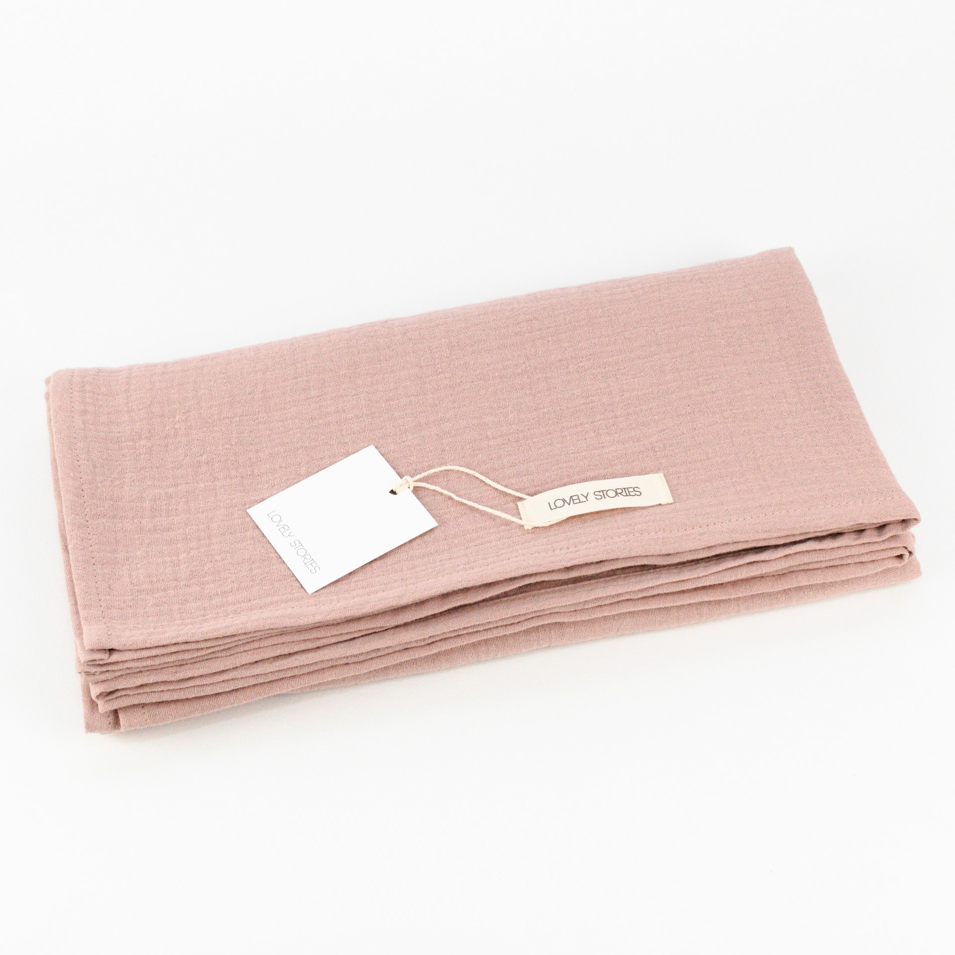 Musselinschal MOM / blush