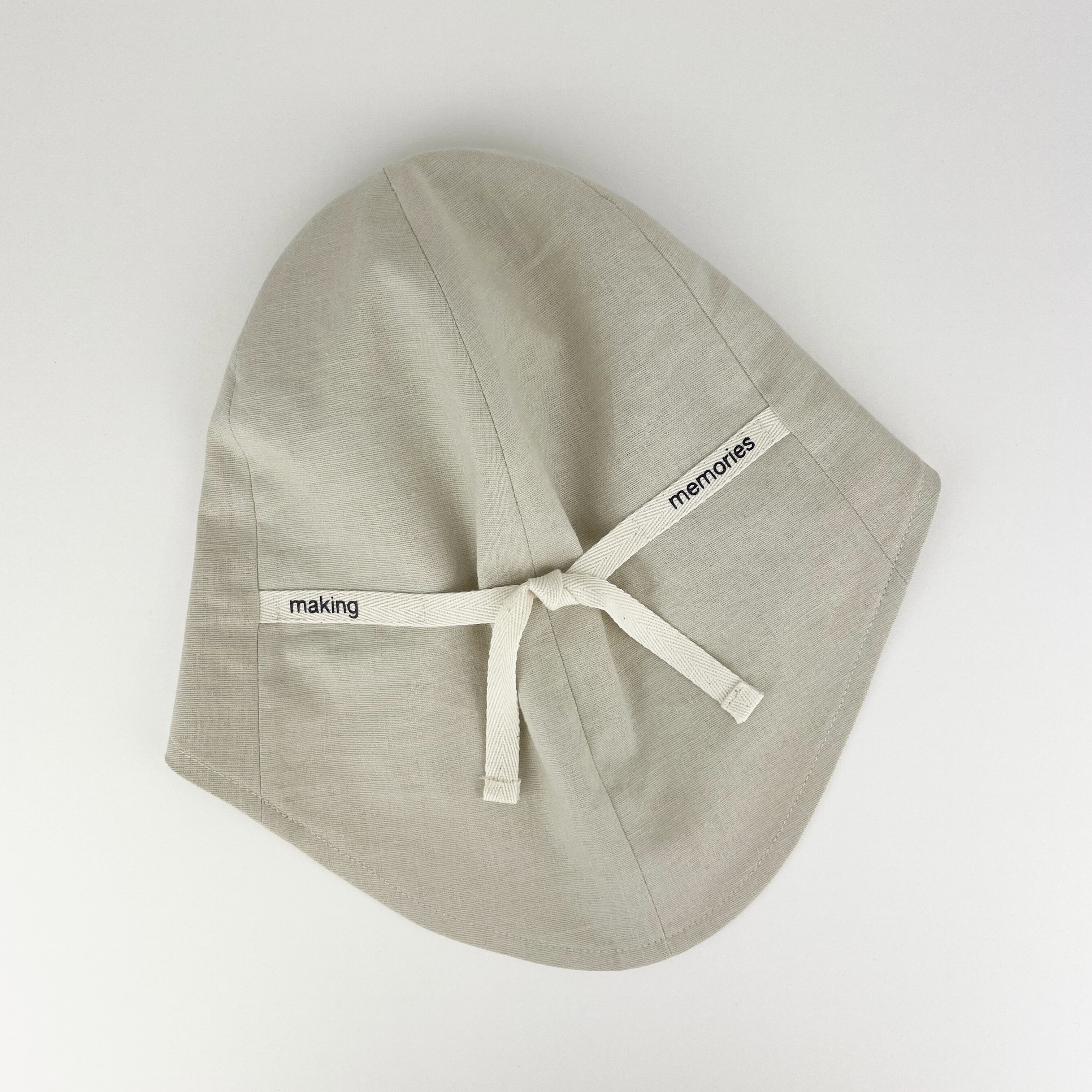 Sonnenhut Leinenmix / natural beige