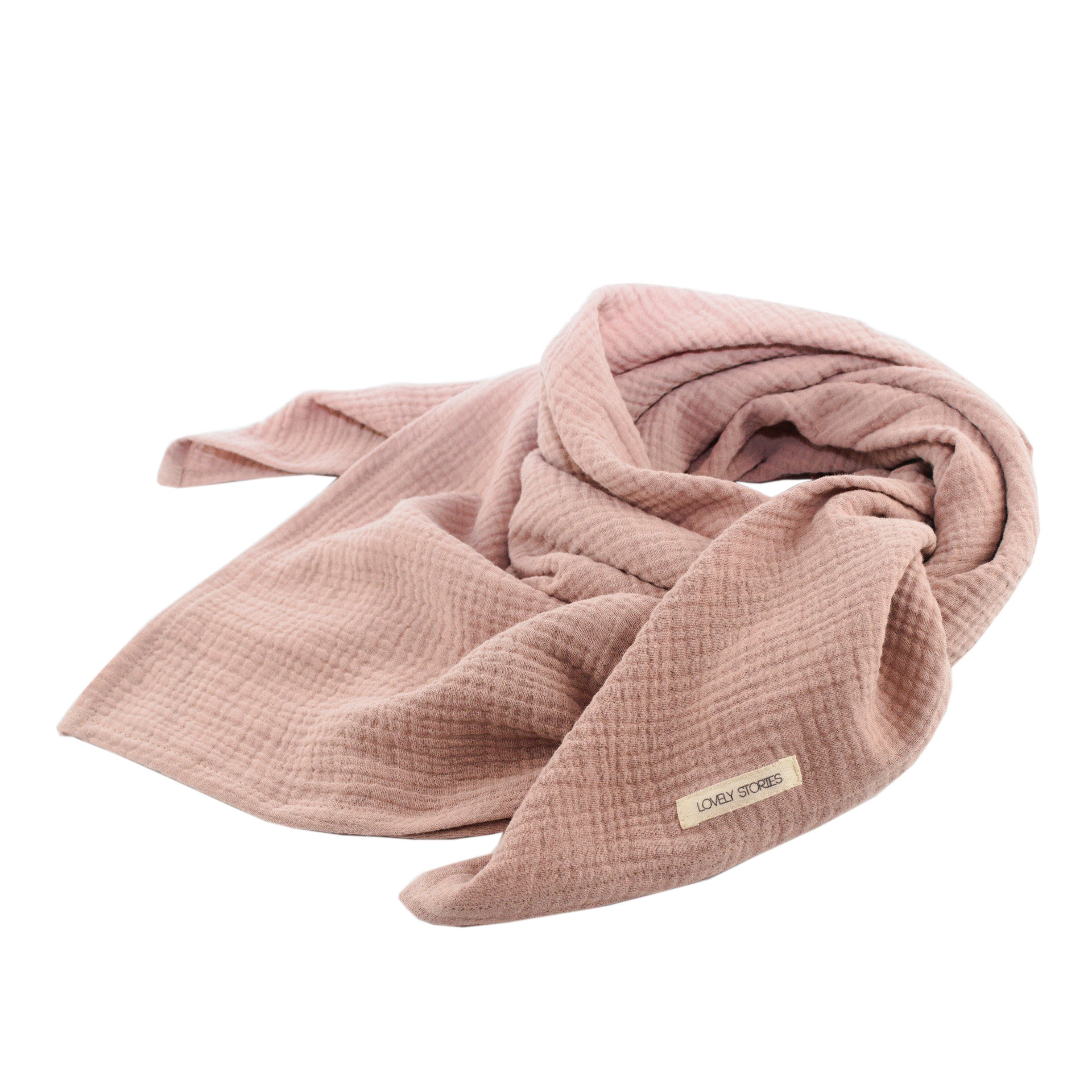 Musselintuch  / blush