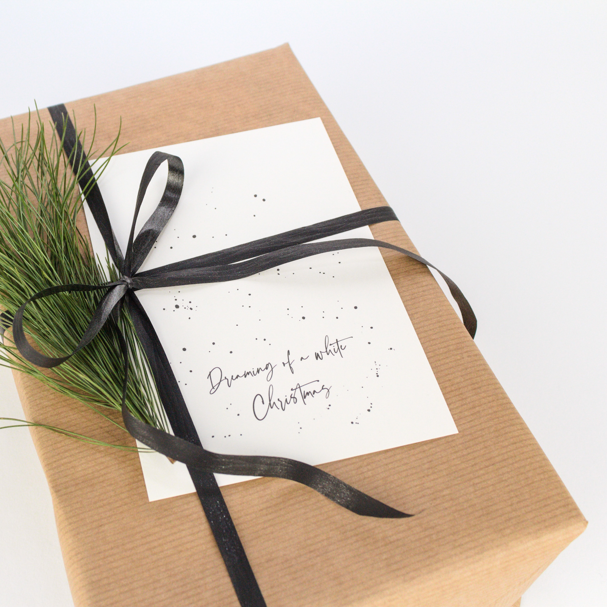 Postkarte "WHITE CHRISTMAS"