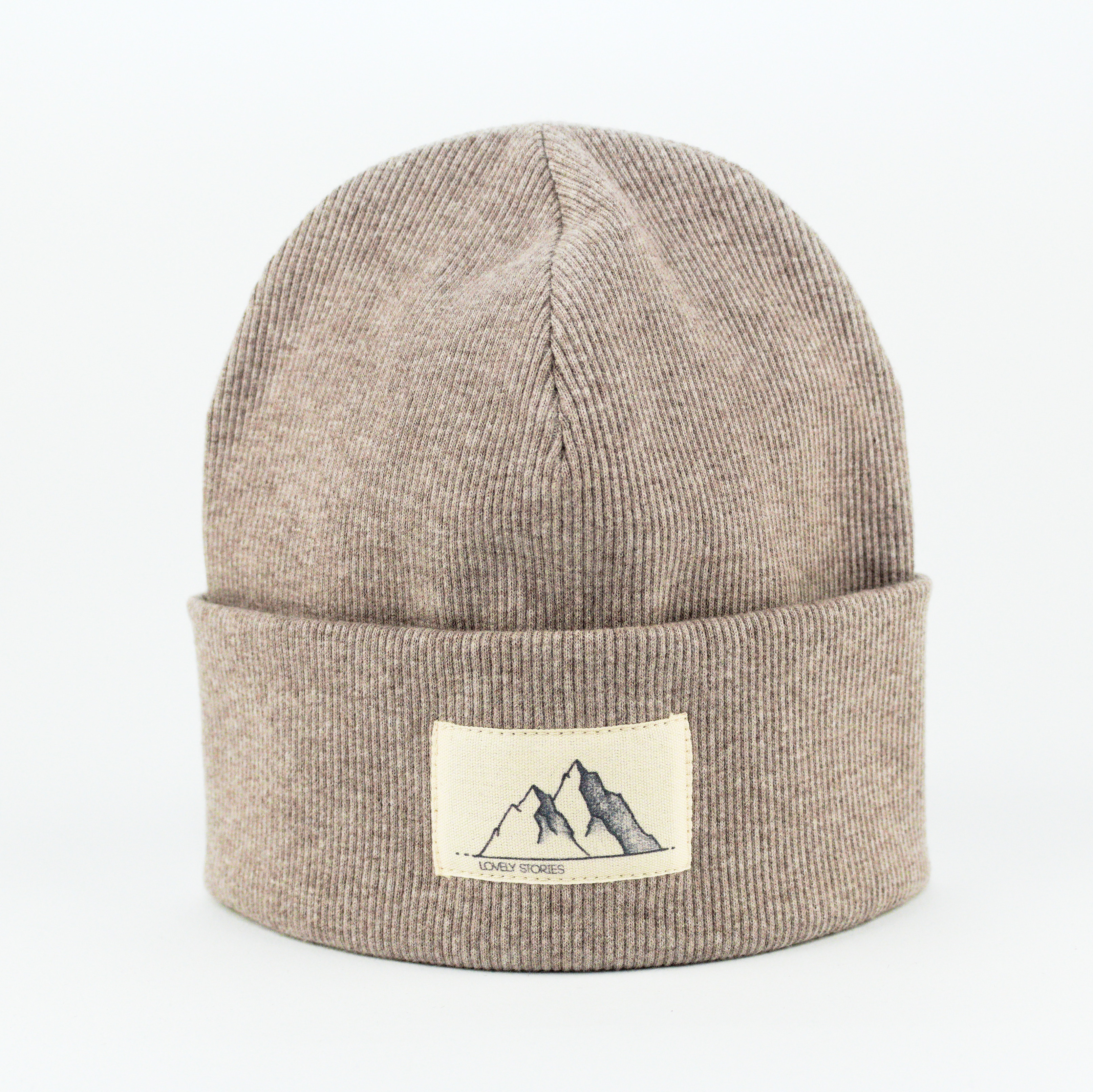 RIB Beanie MOUNTAIN / taupe