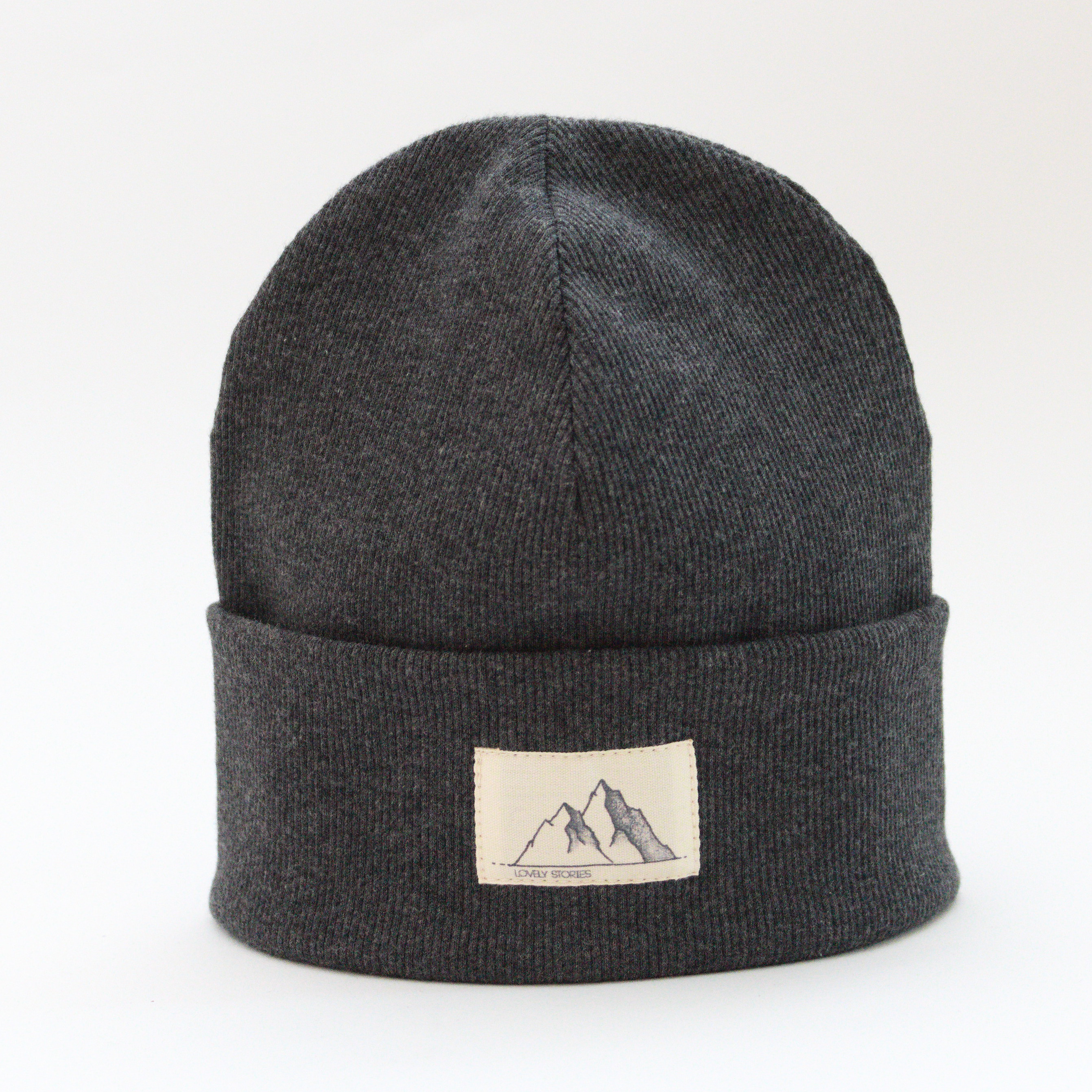 RIB Beanie MOUNTAIN / dark grey