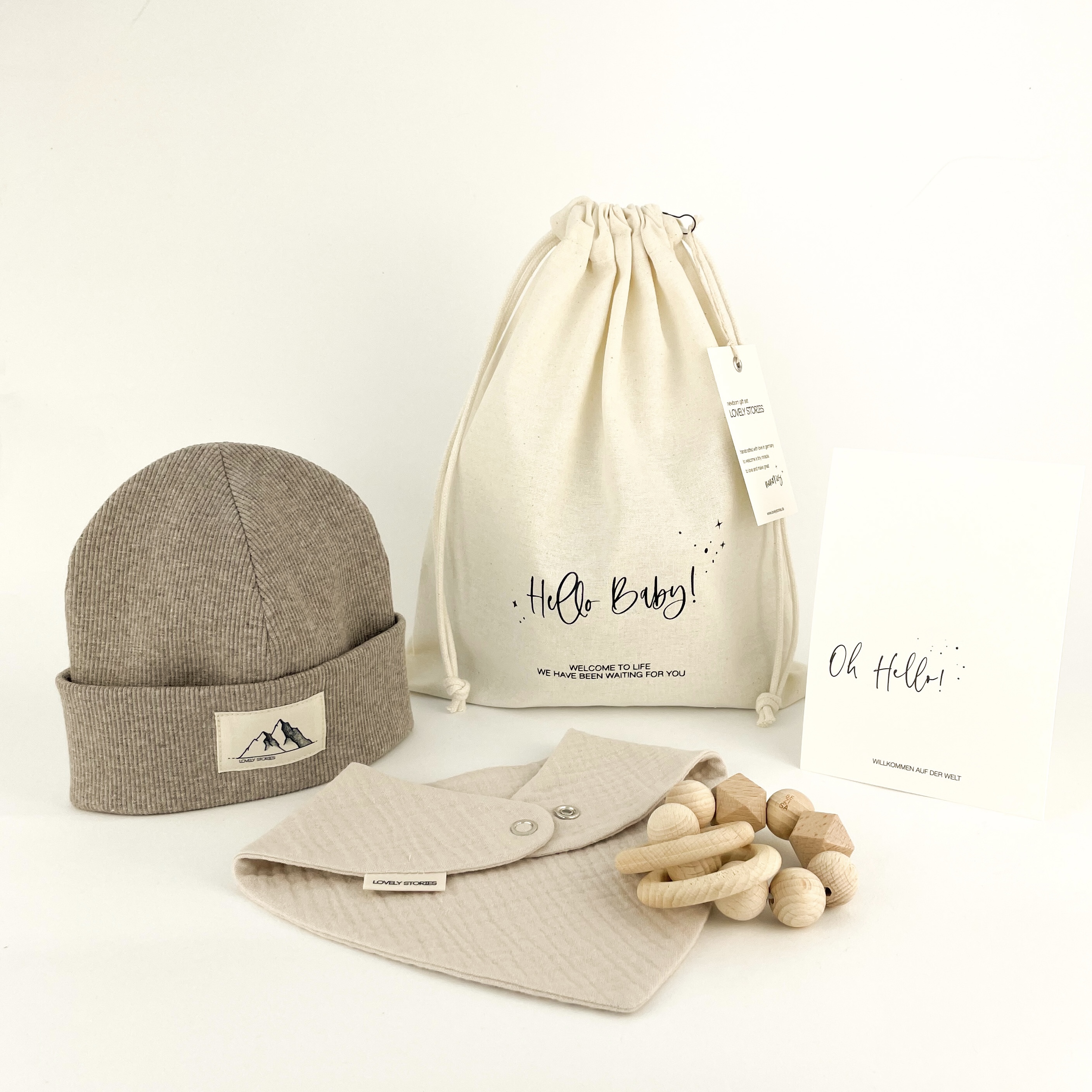 GESCHENKSET 'Newborn' / individualisierbar