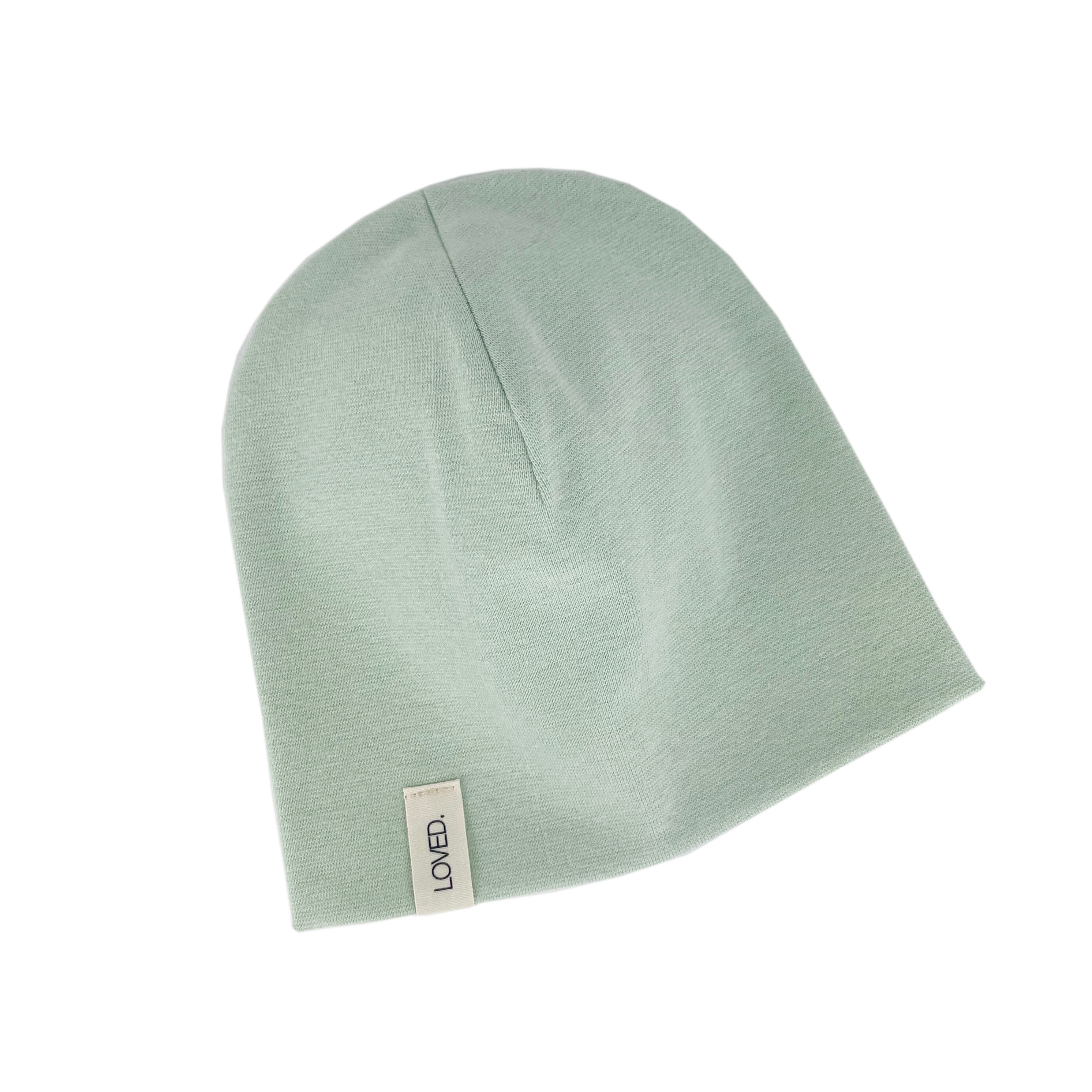 Basic Beanie LOVED / mint