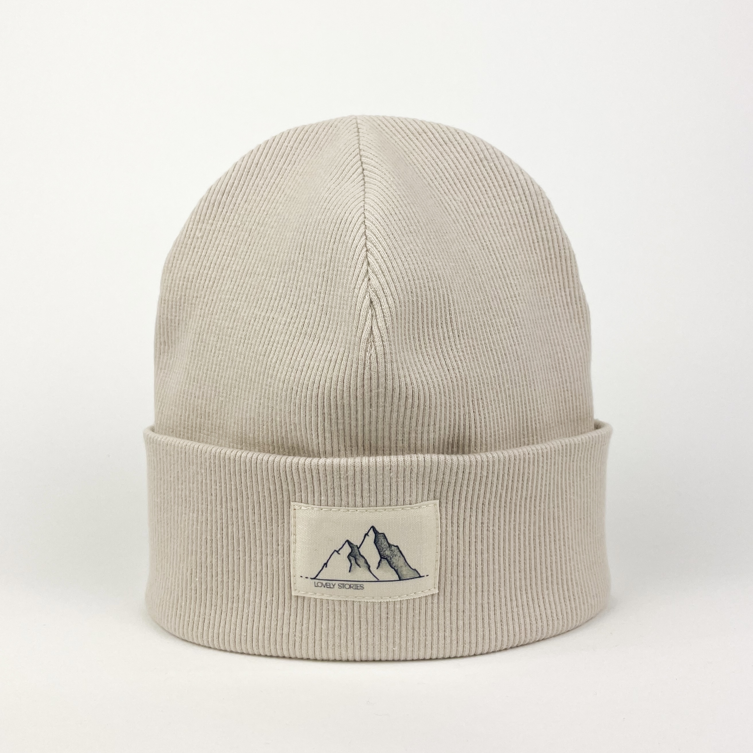RIB Beanie MOUNTAIN /  beige